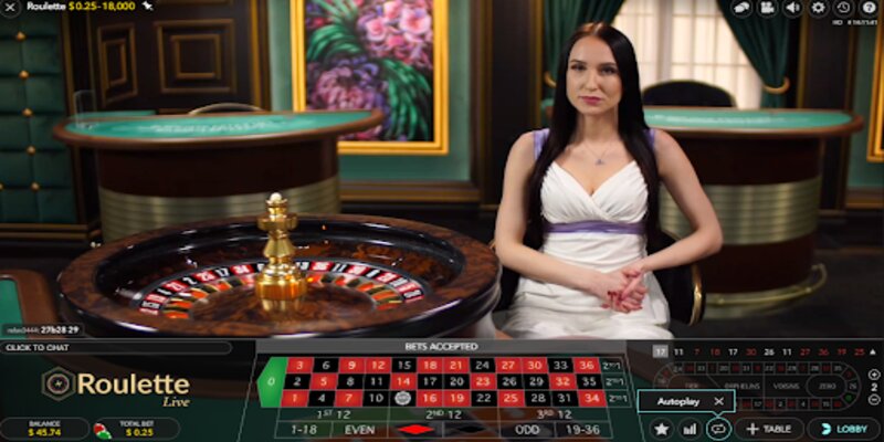 Phiên bản Roulette livestream tại nhà cái J88 